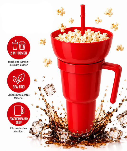 SnackPod™ - 2 in 1 Snack & Getränkebecher